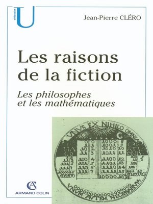 cover image of Les raisons de la fiction
